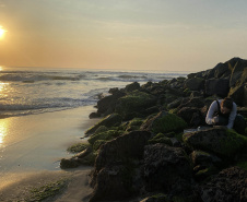 Estruturas marítimas construídas em Matinhos começam a ser colonizadas pela fauna incrustante