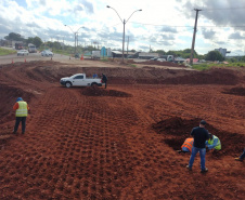 Recuperação emergencial da PR-323 em Umuarama chega a 70% de execução