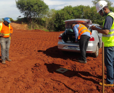 Recuperação emergencial da PR-323 em Umuarama chega a 70% de execução