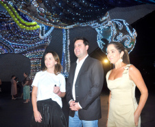 O governador Carlos Massa Ratinho Junior inaugurou nesta quarta-feira (13) a nova edição da exposição MON sem Paredes – Artistas Conquistam os Jardins, agora voltada ao público infantil. 