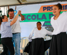 O governador Carlos Massa Ratinho Junior inaugura nesta quinta-feira (25) a Escola de Educação Especial de Nova Laranjeiras, na região Centro-Sul do Paraná. 