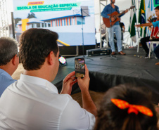 O governador Carlos Massa Ratinho Junior inaugura nesta quinta-feira (25) a Escola de Educação Especial de Nova Laranjeiras, na região Centro-Sul do Paraná. 