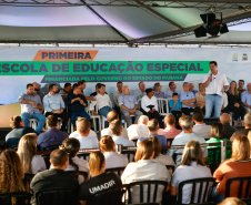 O governador Carlos Massa Ratinho Junior inaugura nesta quinta-feira (25) a Escola de Educação Especial de Nova Laranjeiras, na região Centro-Sul do Paraná. 