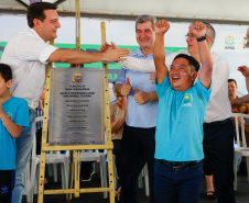 O governador Carlos Massa Ratinho Junior inaugura nesta quinta-feira (25) a Escola de Educação Especial de Nova Laranjeiras, na região Centro-Sul do Paraná. 