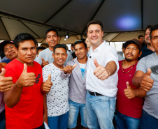 O governador Carlos Massa Ratinho Junior inaugura nesta quinta-feira (25) a Escola de Educação Especial de Nova Laranjeiras, na região Centro-Sul do Paraná. 