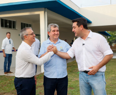 O governador Carlos Massa Ratinho Junior inaugura nesta quinta-feira (25) a Escola de Educação Especial de Nova Laranjeiras, na região Centro-Sul do Paraná. 