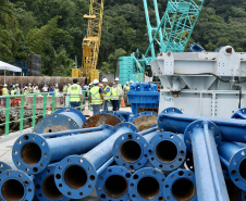 Dia histórico: com nova licença, Estado libera obras da Ponte de Guaratuba