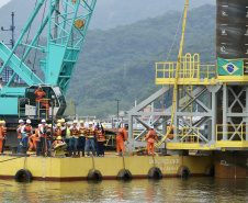 Dia histórico: com nova licença, Estado libera obras da Ponte de Guaratuba