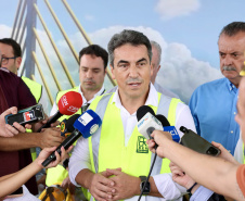 Dia histórico: com nova licença, Estado libera obras da Ponte de Guaratuba