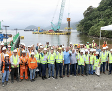 Dia histórico: com nova licença, Estado libera obras da Ponte de Guaratuba