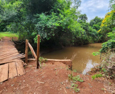 Secretaria de Infraestrutura e São Miguel do Iguaçu vão construir nova ponte municipal 