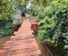 Secretaria de Infraestrutura e São Miguel do Iguaçu vão construir nova ponte municipal 