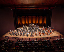 Concerto de aniversário da Orquestra Sinfônica do Paraná apresenta choros de Villa-Lobos