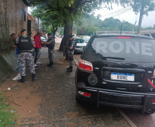 Com 104 agentes e muita tecnologia, forças de segurança do PR seguem apoiando o RS
