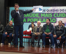 O governador em exercício Darci Piana participa neste sábado (29) do anúncio de novos investimentos do Governo do Estado em Quedas do Iguaçu.