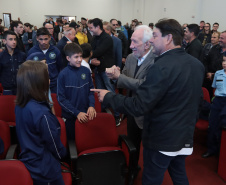 O governador em exercício Darci Piana participa neste sábado (29) do anúncio de novos investimentos do Governo do Estado em Quedas do Iguaçu.