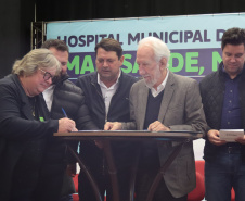 O governador em exercício Darci Piana participa neste sábado (29) do anúncio de novos investimentos do Governo do Estado em Quedas do Iguaçu.