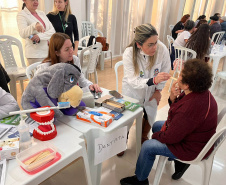  Saúde realiza capacitação de profissionais e mutirão da pessoa idosa na Região Oeste 