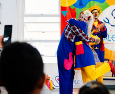  Pacientes do Hospital Infantil Waldemar Monastier entram no clima das festas juninas com o “Medicando Alegria”  