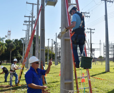 Futuros eletricistas participam de curso gratuito da Copel 