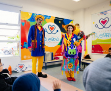  Pacientes do Hospital Infantil Waldemar Monastier entram no clima das festas juninas com o “Medicando Alegria”  