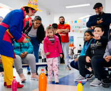  Pacientes do Hospital Infantil Waldemar Monastier entram no clima das festas juninas com o “Medicando Alegria”  