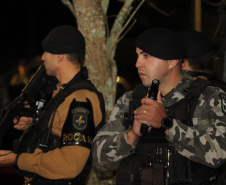 Em simulado de ataque a Cascavel, PM coloca em ação Plano de Defesa Territorial
