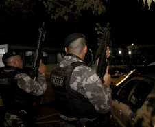 Em simulado de ataque a Cascavel, PM coloca em ação Plano de Defesa Territorial