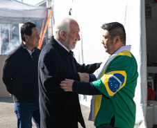 Curitiba, 30 de junho de 2024 - O governador em exercício, Darci Piana, participa do 32º IMIN Matsuri – Festival do Imigrante Japonês, no Centro de Eventos Positivo - Parque Barigui.