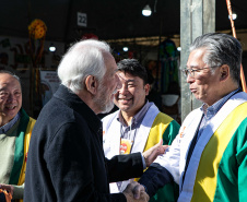 Curitiba, 30 de junho de 2024 - O governador em exercício, Darci Piana, participa do 32º IMIN Matsuri – Festival do Imigrante Japonês, no Centro de Eventos Positivo - Parque Barigui.