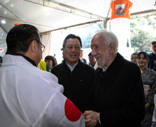 Curitiba, 30 de junho de 2024 - O governador em exercício, Darci Piana, participa do 32º IMIN Matsuri – Festival do Imigrante Japonês, no Centro de Eventos Positivo - Parque Barigui.