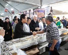 Curitiba, 30 de junho de 2024 - O governador em exercício, Darci Piana, participa do 32º IMIN Matsuri – Festival do Imigrante Japonês, no Centro de Eventos Positivo - Parque Barigui.