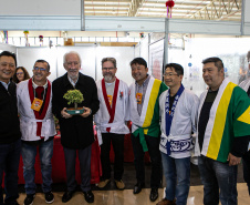 Curitiba, 30 de junho de 2024 - O governador em exercício, Darci Piana, participa do 32º IMIN Matsuri – Festival do Imigrante Japonês, no Centro de Eventos Positivo - Parque Barigui.