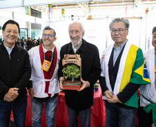 Curitiba, 30 de junho de 2024 - O governador em exercício, Darci Piana, participa do 32º IMIN Matsuri – Festival do Imigrante Japonês, no Centro de Eventos Positivo - Parque Barigui.