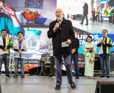 Curitiba, 30 de junho de 2024 - O governador em exercício, Darci Piana, participa do 32º IMIN Matsuri – Festival do Imigrante Japonês, no Centro de Eventos Positivo - Parque Barigui.