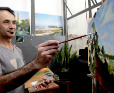 Maurício Valle é o novo residente do Museu Casa Alfredo Andersen 