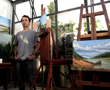 Maurício Valle é o novo residente do Museu Casa Alfredo Andersen 