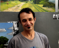 Maurício Valle é o novo residente do Museu Casa Alfredo Andersen 