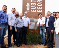 Inaugurada nova ponte ligando Maringá e Sarandi, na região Noroeste