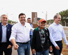 Inaugurada nova ponte ligando Maringá e Sarandi, na região Noroeste