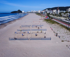 Obras de revitalização da orla de Matinhos alcançam 94,21% no mês de maio