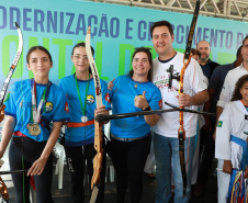 O governador Carlos Massa Ratinho Junior anunciou neste sábado (22), no balneário de Praia de Leste, o projeto de modernização da orla de Pontal do Paraná e um pacote de investimentos para a cidade que ultrapassará R$ 96 milhões