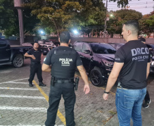 Polícia Civil do Amazonas em operação da investigação conduzida pela PCPR contra grupo de falso consórcio