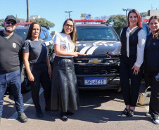 PCPR entrega 70 viaturas novas para diversas delegacias do Estado
