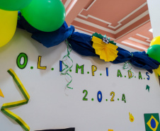 Aula de globalização: escolas estaduais mobilizaram alunos para a abertura das Olimpíadas