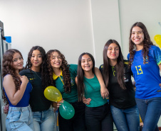 Aula de globalização: escolas estaduais mobilizaram alunos para a abertura das Olimpíadas