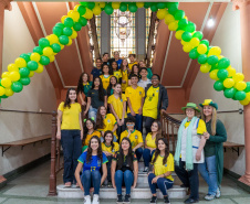 Aula de globalização: escolas estaduais mobilizaram alunos para a abertura das Olimpíadas