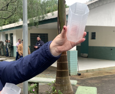 Paraná solta os primeiros mosquitos do “Método Wolbachia” na inauguração da biofábrica, em Foz do Iguaçu