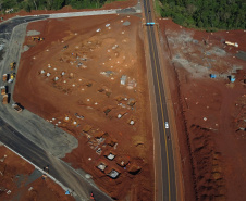 35%: Rodovia Perimetral Leste de Foz do Iguaçu ultrapassa um terço de execução 