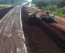 35%: Rodovia Perimetral Leste de Foz do Iguaçu ultrapassa um terço de execução 